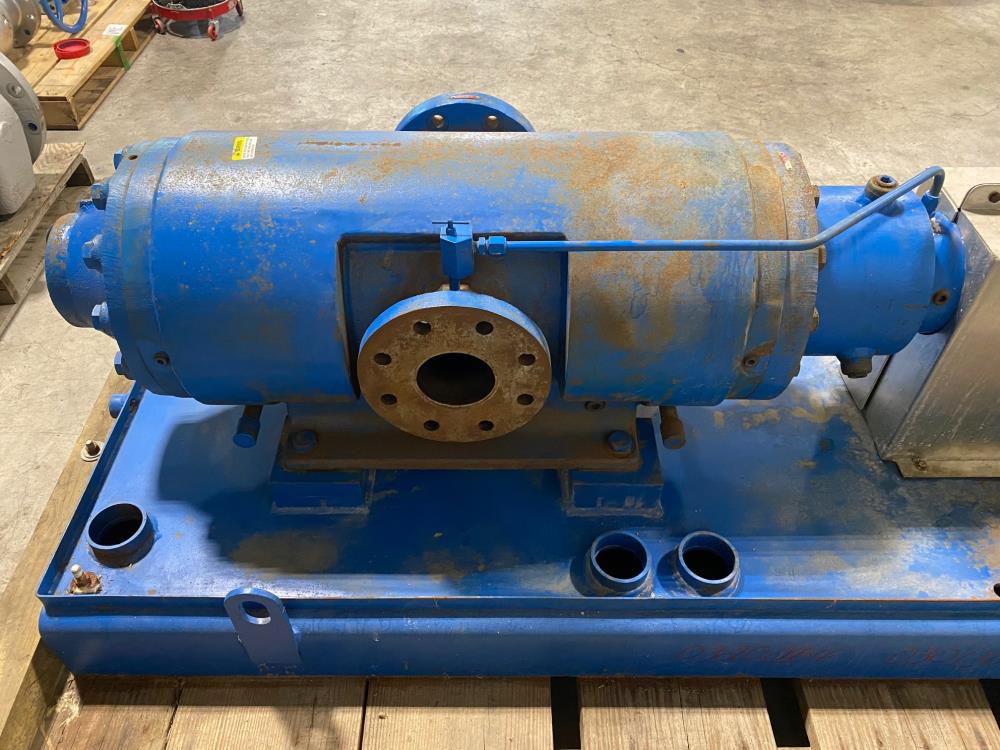 IMO Screw Pump, 3043/1488 W/ Reliance Electric A-C Motor, 1785 RPM, 125 HP