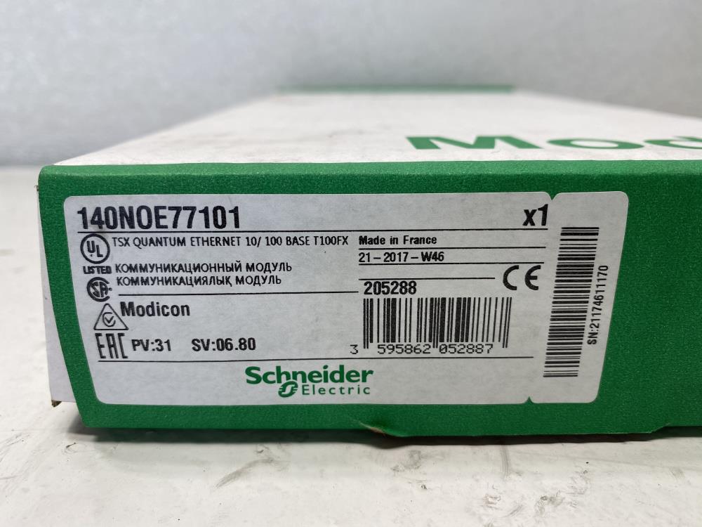 Schneider Modicon TSX Quantum Ethernet PLC Module 140NOE77101