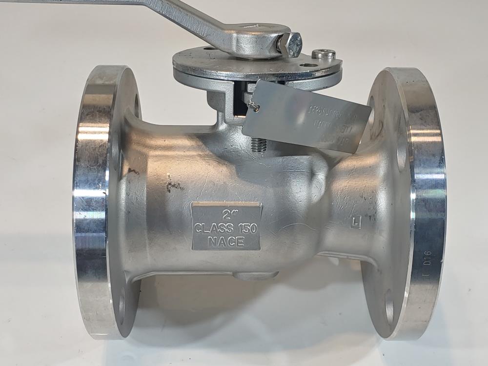 Quadrant 2" 150# CF8M 1-Piece Ball Valve F1RSSRLH1F200-Z1