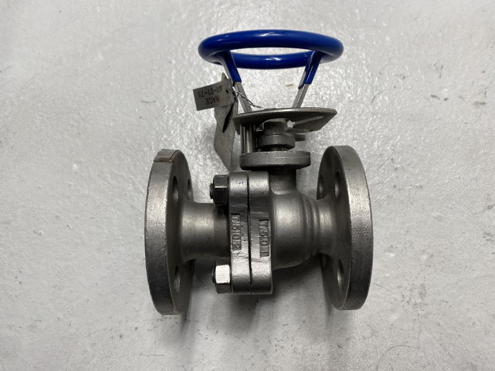 TY 3/4" 150# CF8M 2-Piece Ball Valve