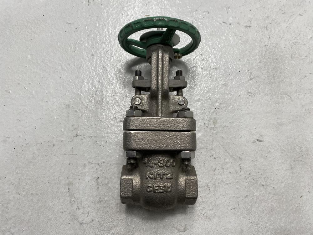 Kitz 3/4" NPT 300# CF3M Gate Valve