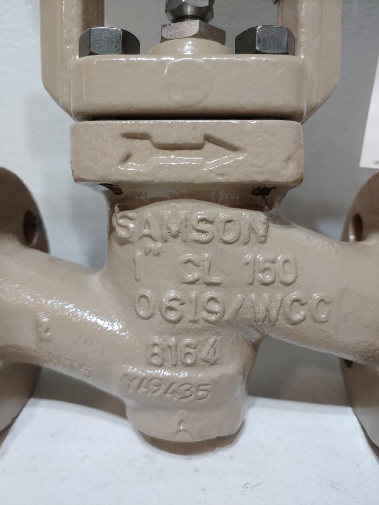 SAMSON 1" 150# WCC Control Valve Model 3277 w/ 3730-3 HART Capable Positioner 