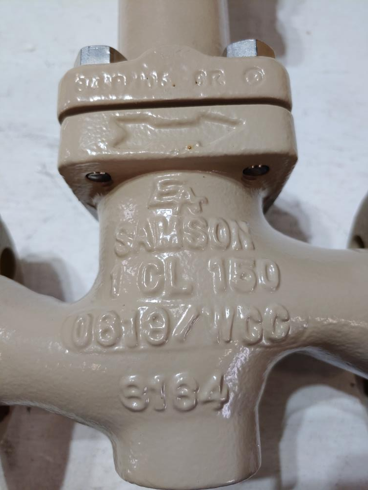 SAMSON 1" 150# WCC Model 3277 Control Valve w/ 3730-3 HART capable Positioner