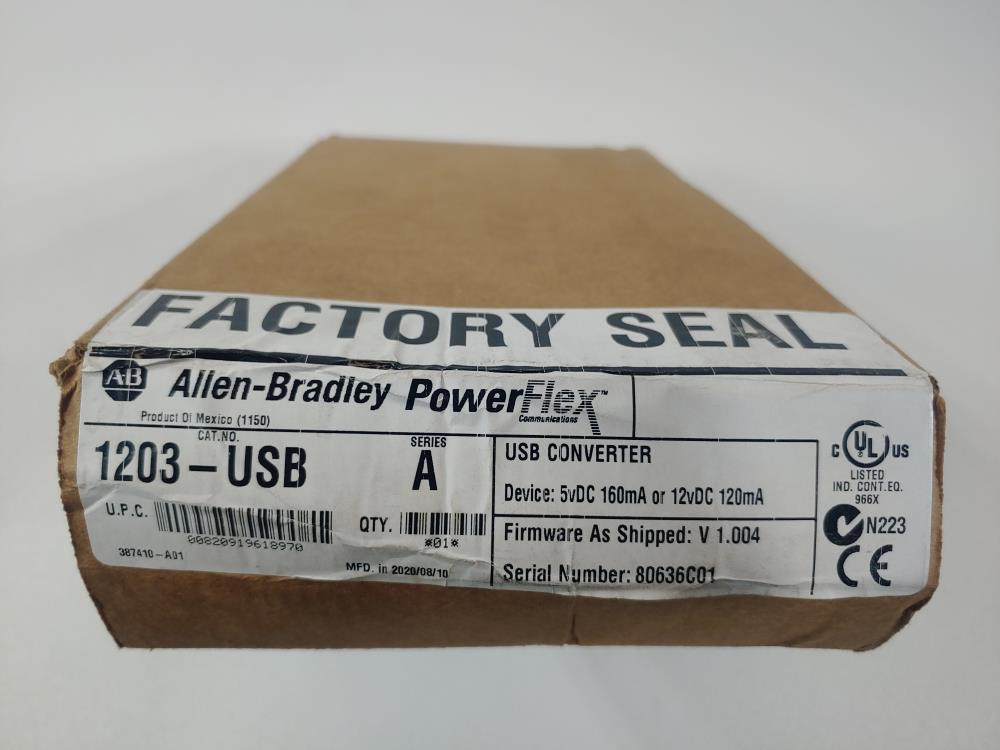 Allen Bradley USB Converter Catalog# 1203-USB Series A