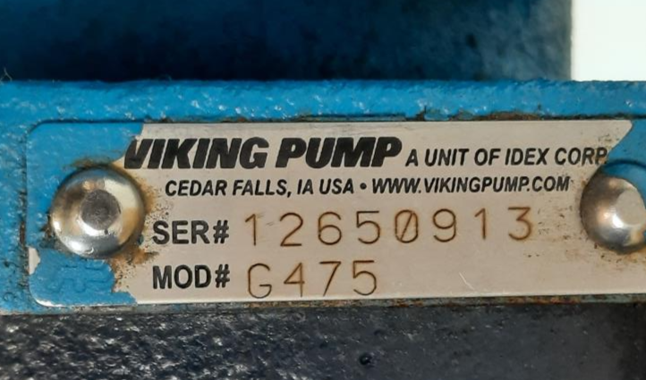 Viking G475 Pump w/ Westinghouse 1HP Motor