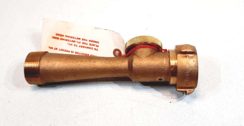 Akron Brass In-Line Foam Eductor 1.5" NPSH x 1.5" NPT, 90 GPM, #2328