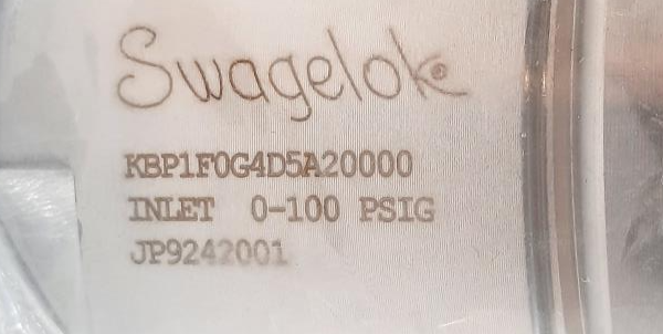 Swagelok Stainless Steel Back Pressure Regulator KBP1F0G4D5A20000