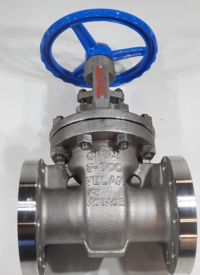 Velan 3" 300# CF8M RF Flanged Gate Valve