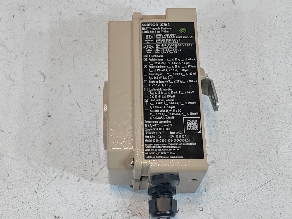 Samson 3730-3 Profibus Positioner 