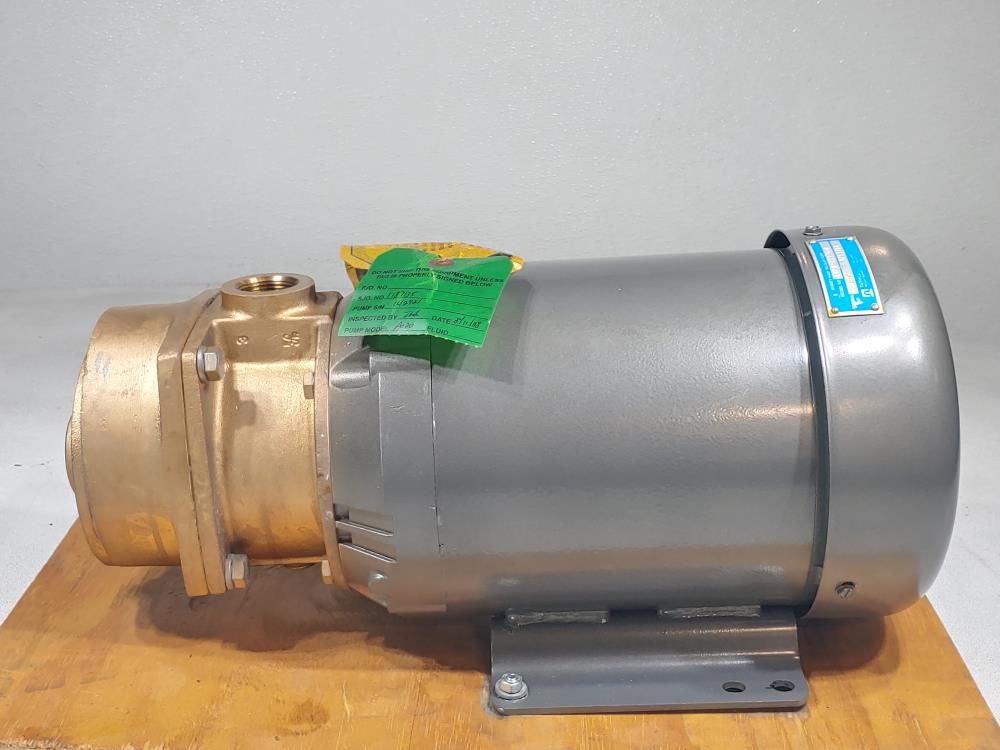 KINNEY Liquid Ring Vacuum Pump Model#: A020-3t3-B-B w/ Motor Spec 36E663-105