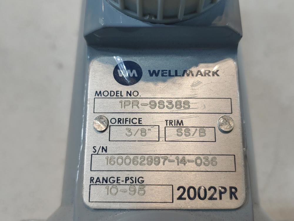 Wellmark 2002PR Series "Little Joe" Regulator 1"