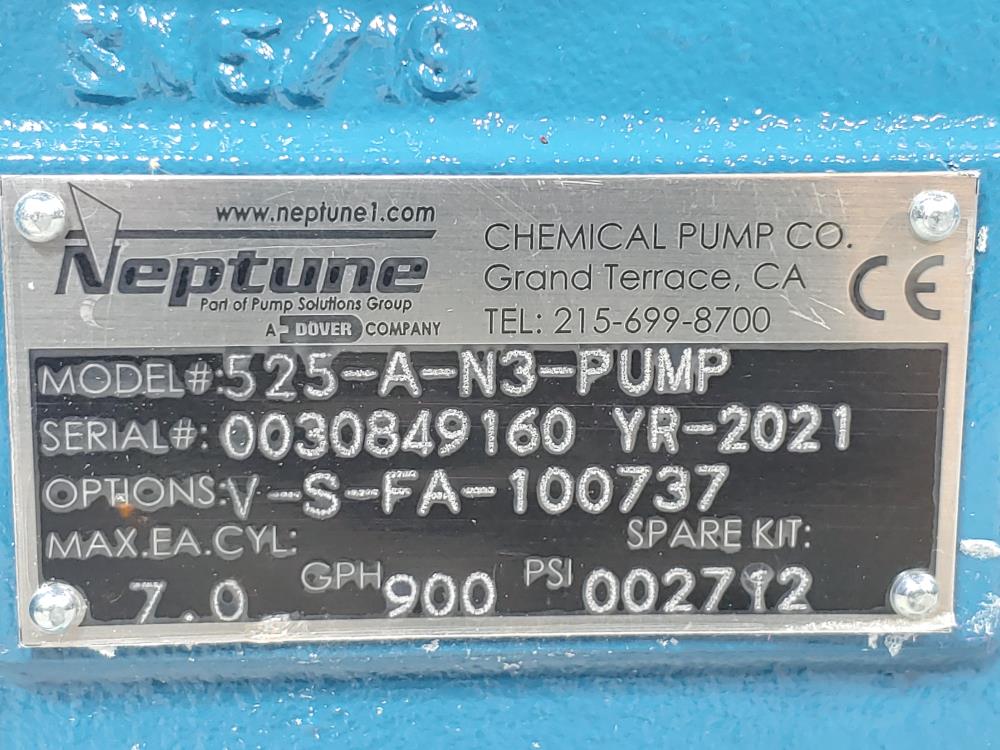 Neptune Proportioning Pump 525-A-N3