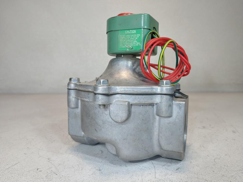 Asco 2" Air and Fuel Gas Solenoid Valve 8215B080