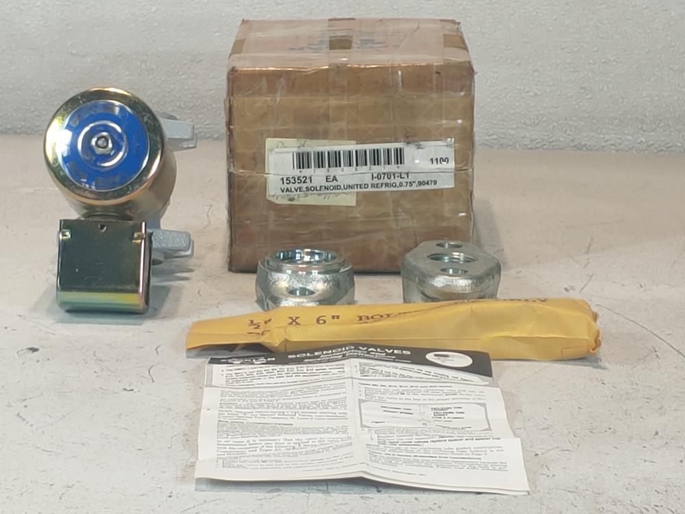 Sporlan 1/2" Solenoid Valve MA17A3 w/Flange Kit 