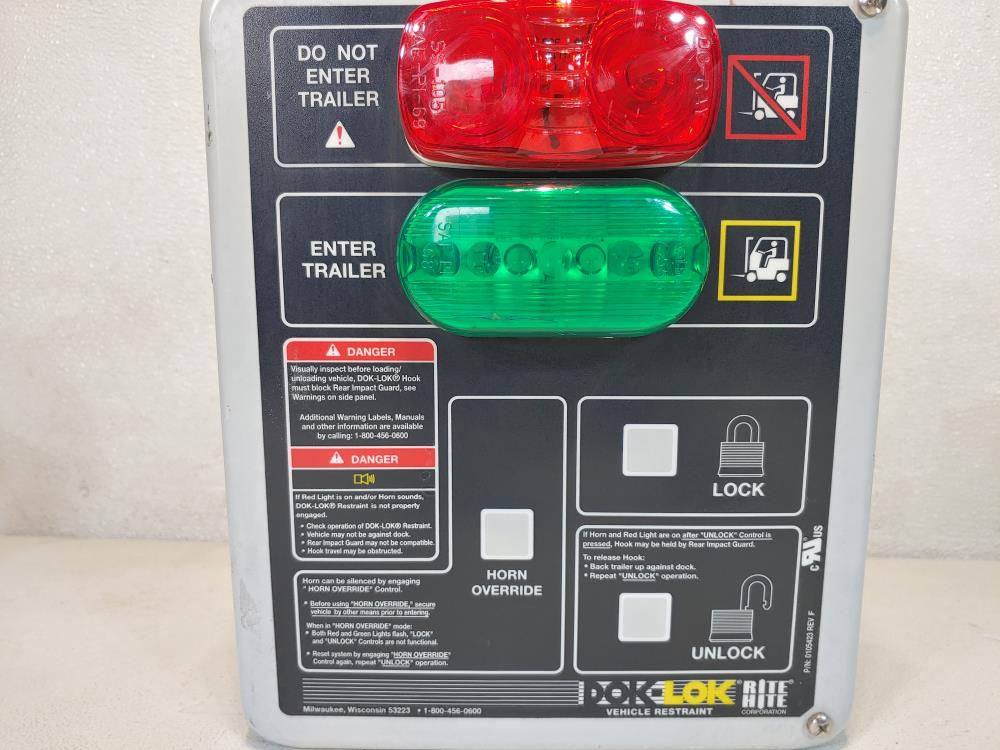 RITE-HITE 0105423 DOK-LOK  Vehicle Restraint Controller 