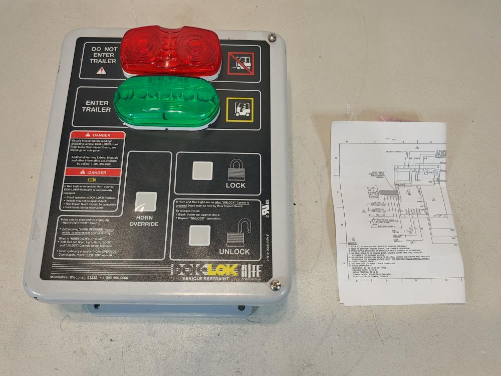 RITE-HITE 0105423 DOK-LOK  Vehicle Restraint Controller 