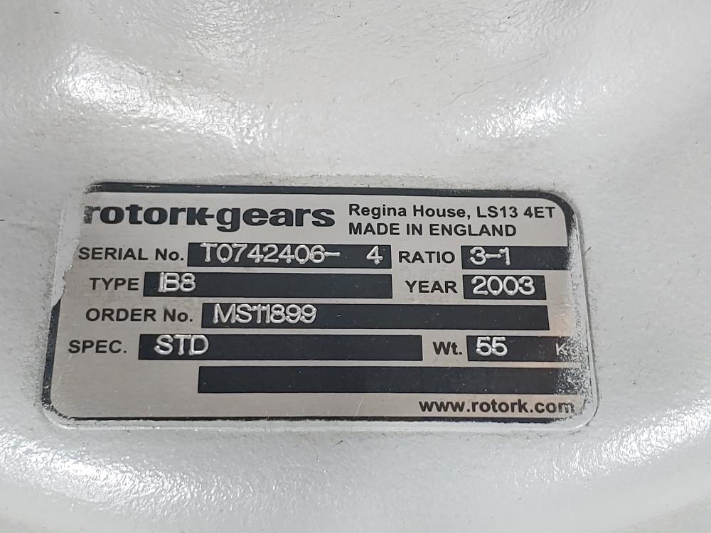 Rotork-Gears IB8 Multi-turn Gearbox