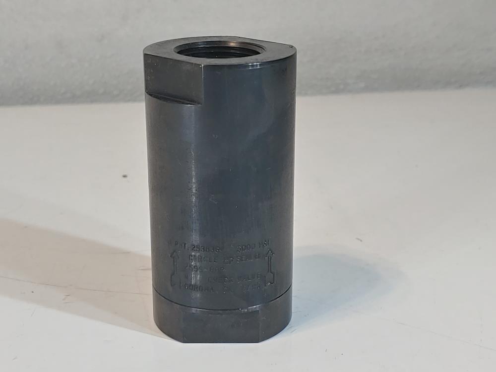 Circle Seal 3/4" Check Valve Model 259S-6PP