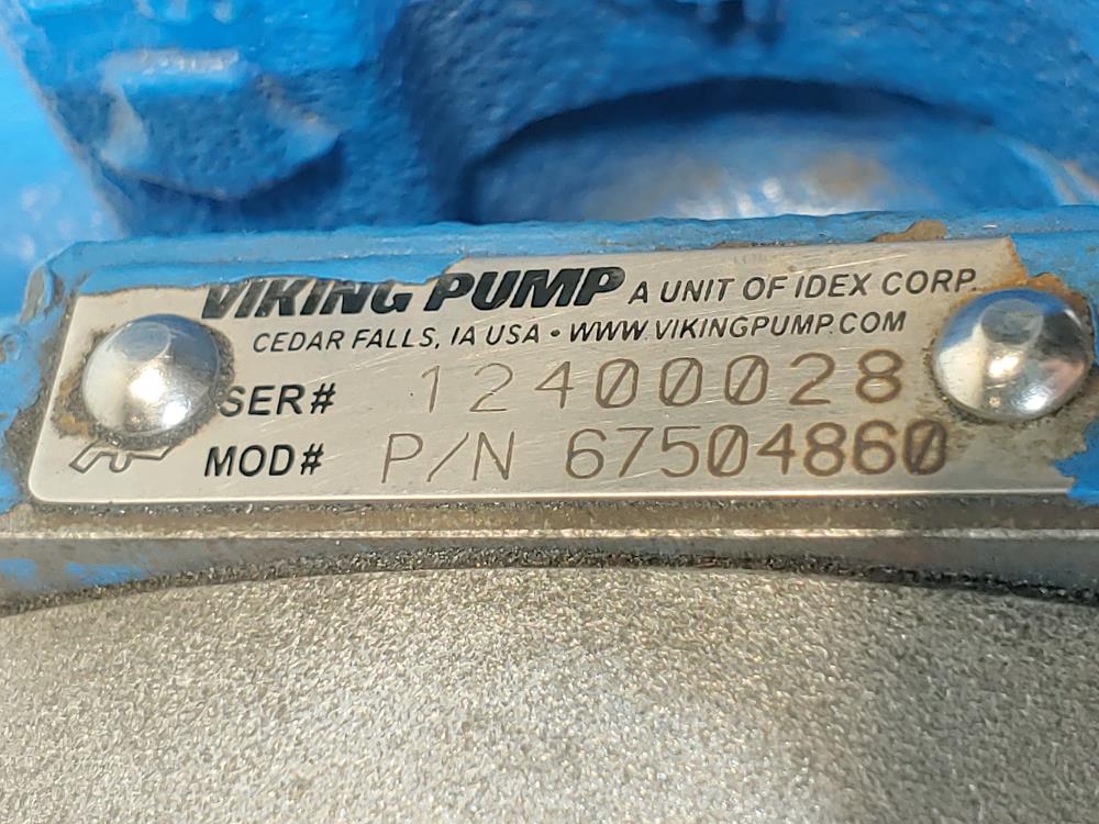 Viking 1-1/2" NPT Gear Pump 67504860 w/ 1 HP Century Motor