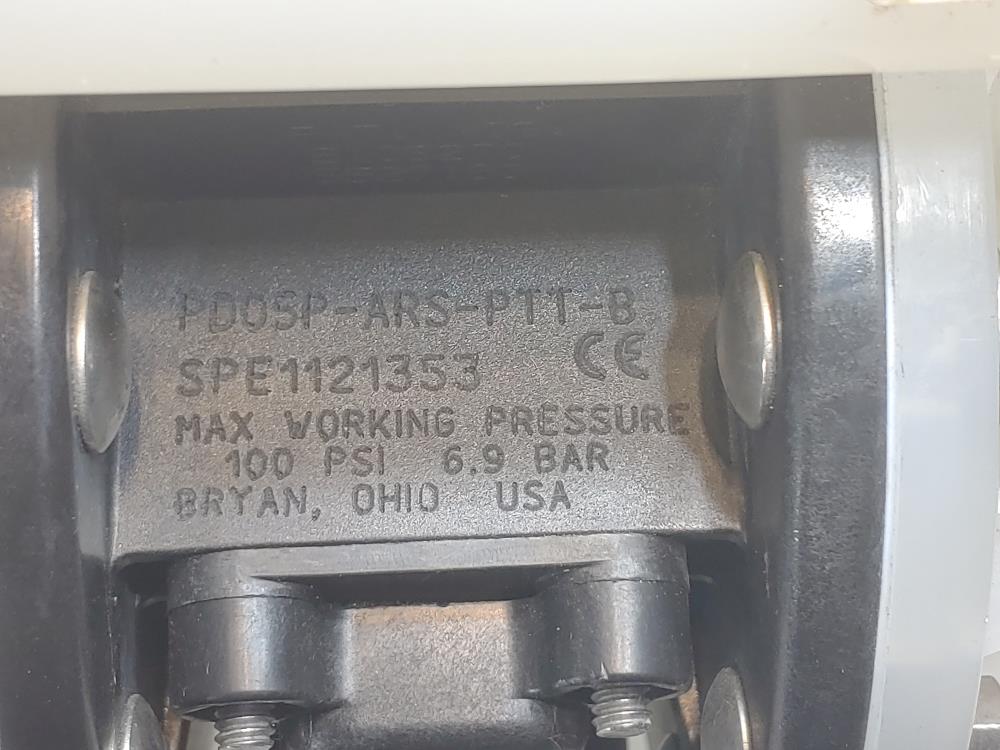 ARO/Ingersoll Rand PD05P-ARS-PPT-B Air Operated Diaphragm Pump 1/2" NPT