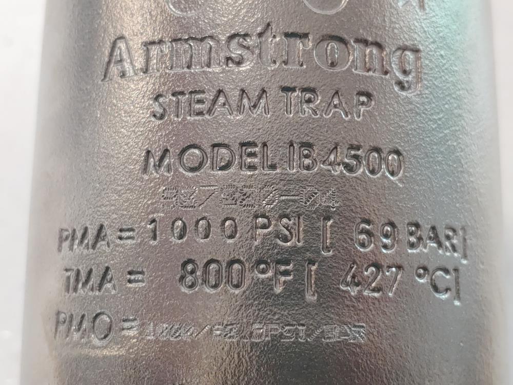 Armstrong Inverted Bucket Steam Strap Model IB4500