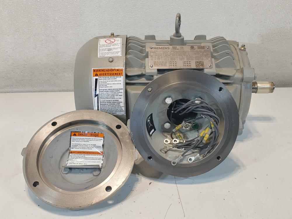 Siemens XP100 Vertical Explosion Proof Motor 1MB21211AB414AG3