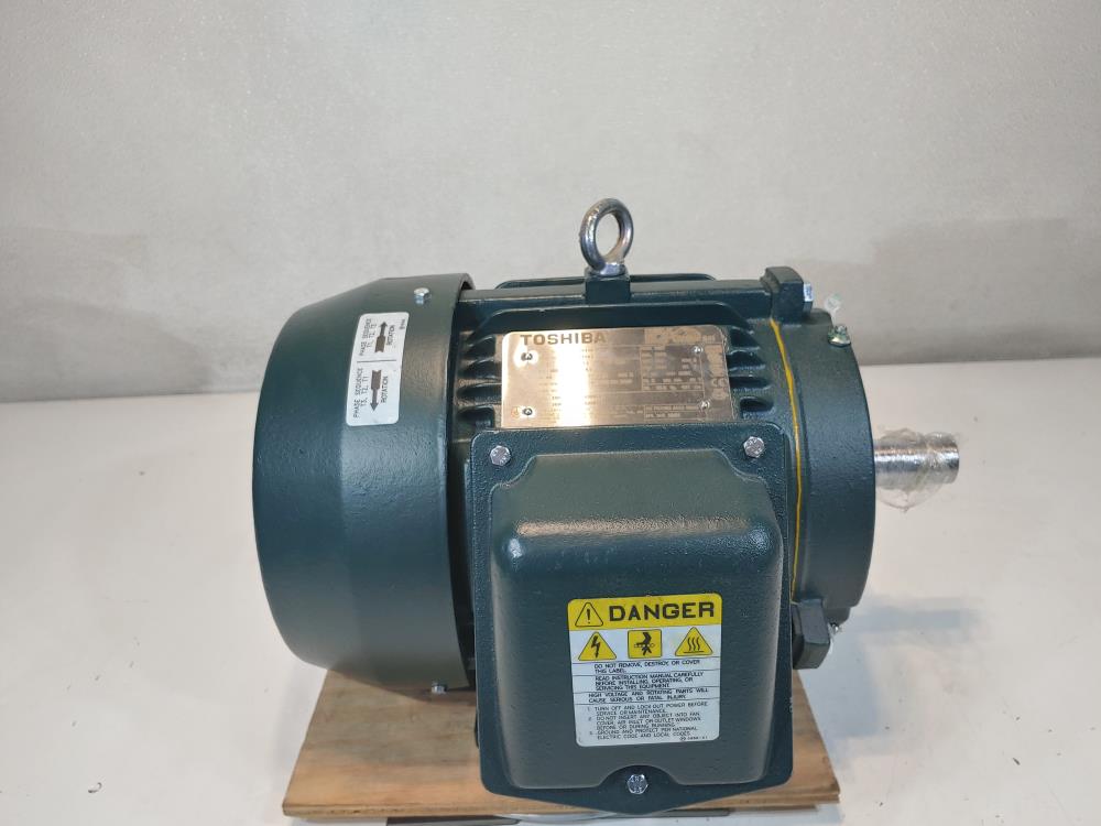 Toshiba 0034XDSB41A-P,  3HP, 1760 RPM General Purpose Motor 