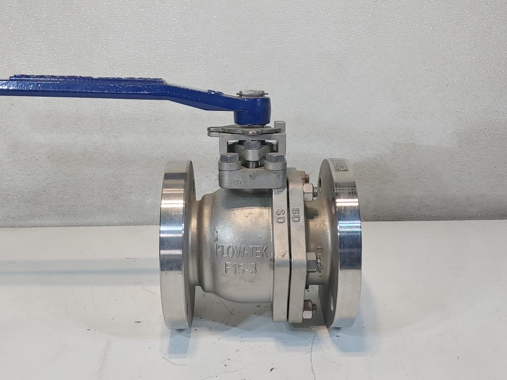 Flow-Tek F15 CF8M 3" 150# 2-pc Ball Valve