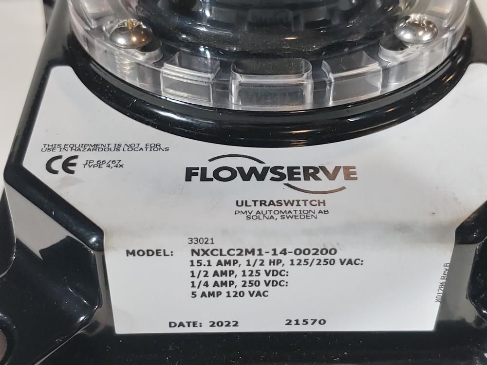 Flowserve Automax Actuator B200S08 w/ Flowserve Ultraswitch