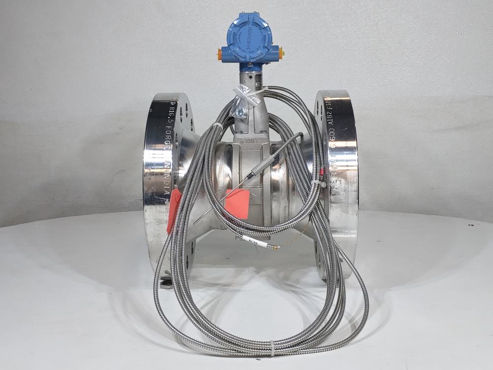 Rosemount  6" 600#  8800 Vortex Flowmeter