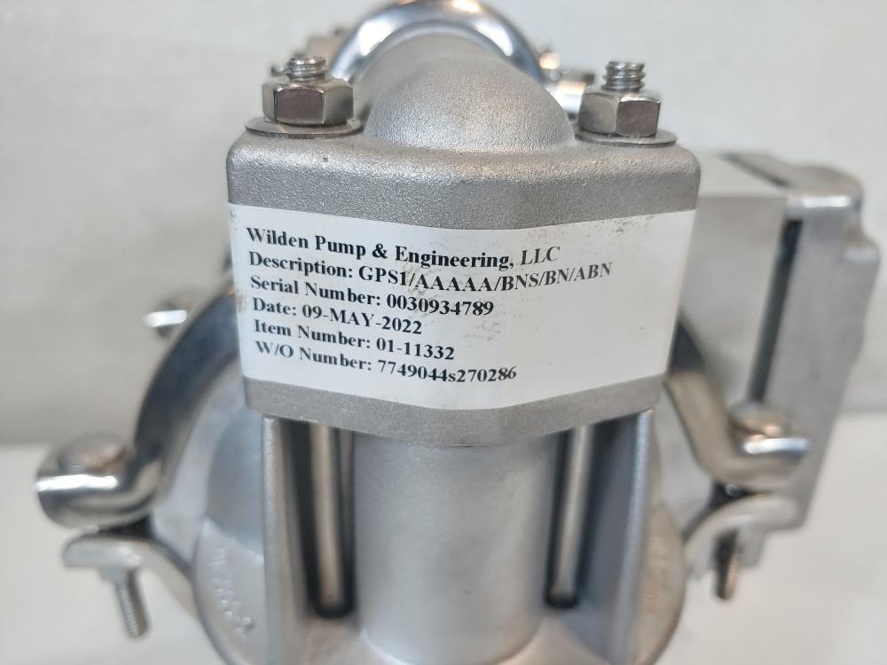 Wilden 1/2" AODD SS Pro-Flo Diaphragm Pump GPS1/AAAAA/BNS/BN/ABN