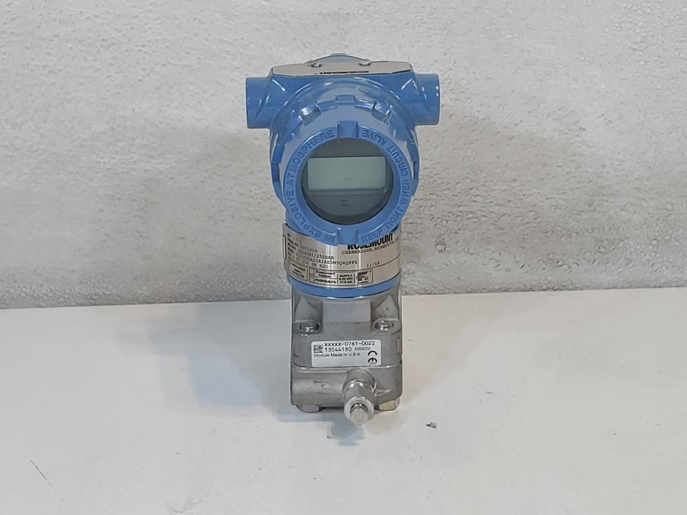 Rosemount 3051 HART Pressure Transmitter 3051CD2A22A1AE5M5Q4Q8P1