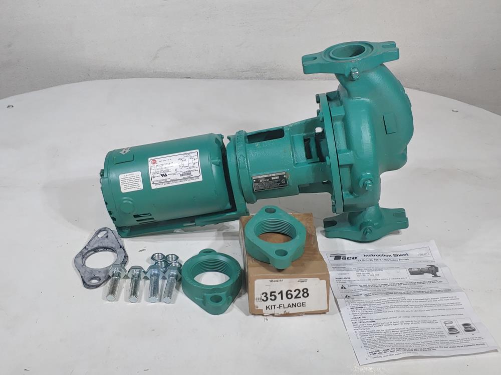 Taco 1630 Cast Iron Circulator Pump 1630C6E1 