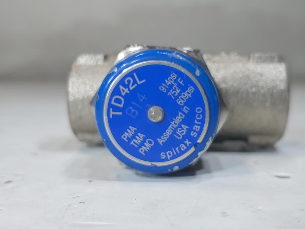 Spirax Sarco 1/2" NPT CWP Steam Trap TD42L