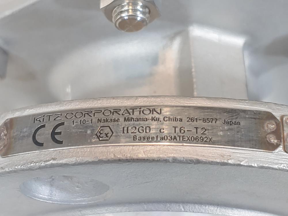 Kitz 2" 150# Flanged CF8M 2-Piece Full Port Ball Valve Fig# 150UTDZM