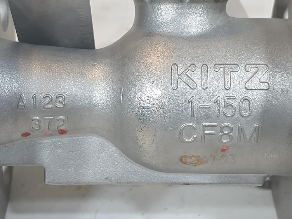 kITZ 1" 150# RF Reduced Port Ball Valve FIG: 150UTAZM-FS