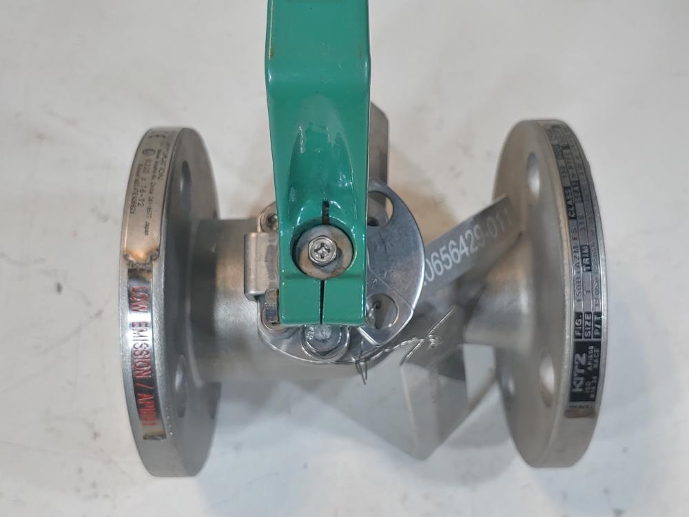 kITZ 1" 150# RF Reduced Port Ball Valve FIG: 150UTAZM-FS