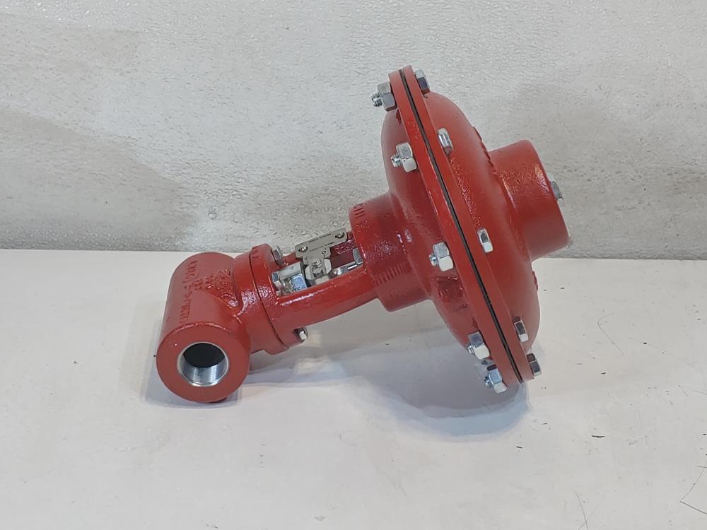 Kimray 1" Stem-Guided High Pressure Control Valve 1400 SMT PO 1/4IV 