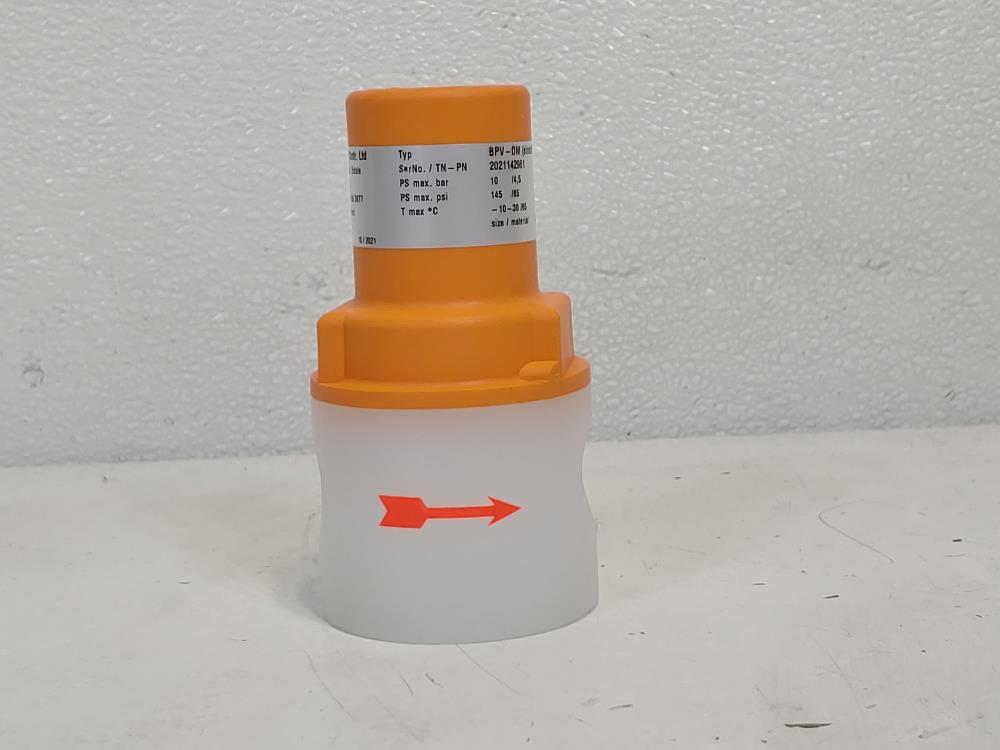 Prominent BPV-DM Pressure Relief Valve 1/2" NPT PVDF