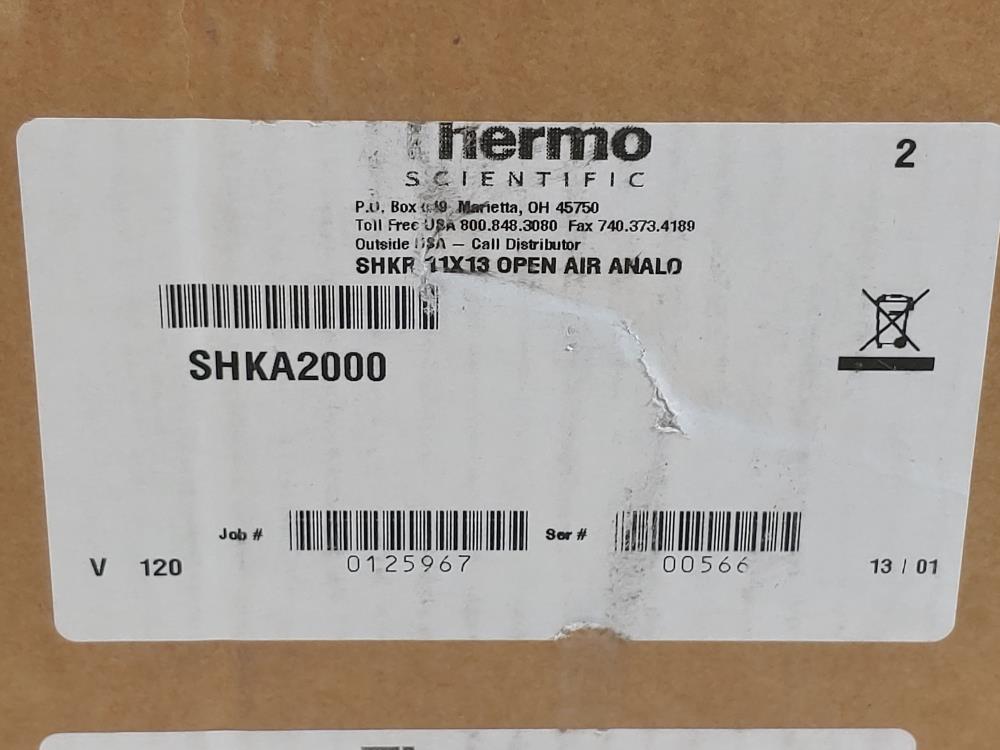 Thermo Scientific MAX Q 2000 Shaker Model: SHKA2000PR0M0