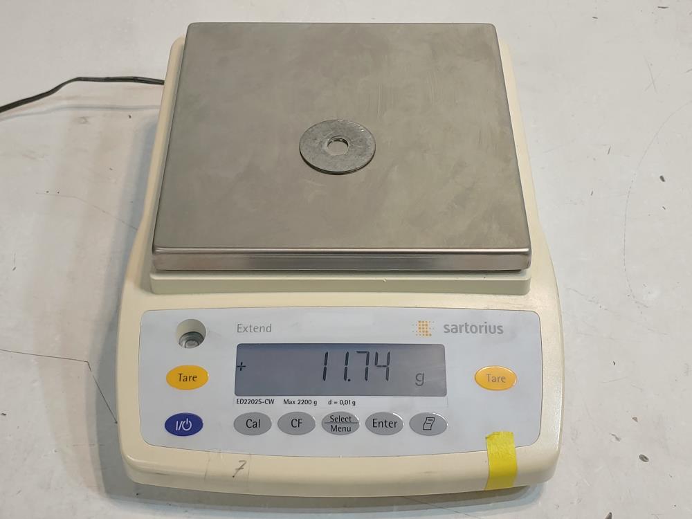 Sartorius Extend Laboratory Balance/Scale Model: ED2202S-CW