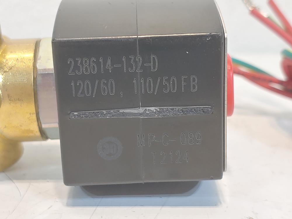 Asco 1/4"  3-Way 120/60 Solenoid Valve EF8003G2 / EF8320G176