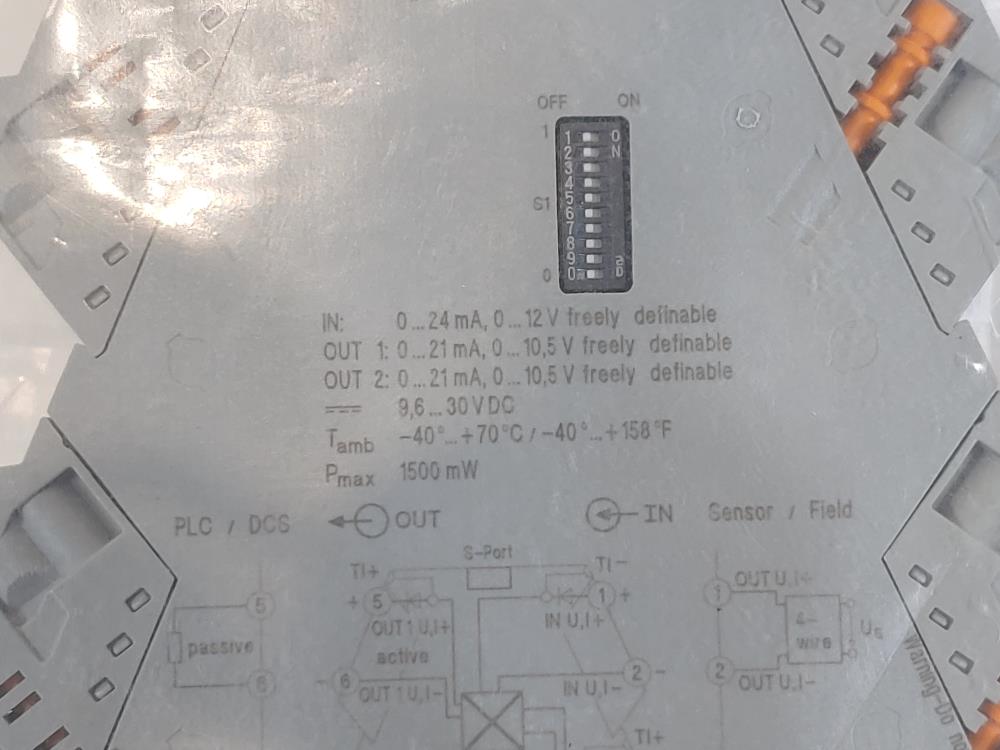 Phoenix Contact MINI MCR-2-UNI-UI-2UI - Signal duplicator