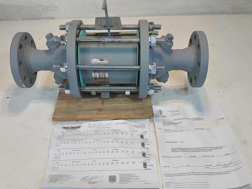 Protectoseal Series 25000 Detonation Flame Arrester Model: C25002/0147