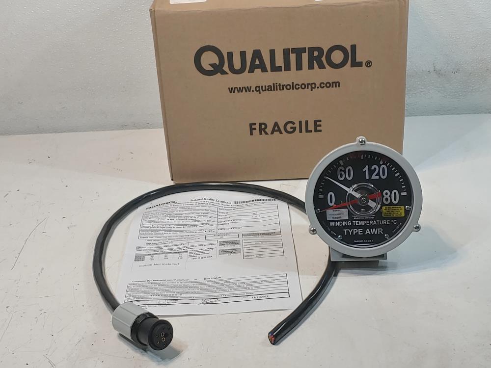 Qualitrol 167-296-01 Temperature Gauge Switch 