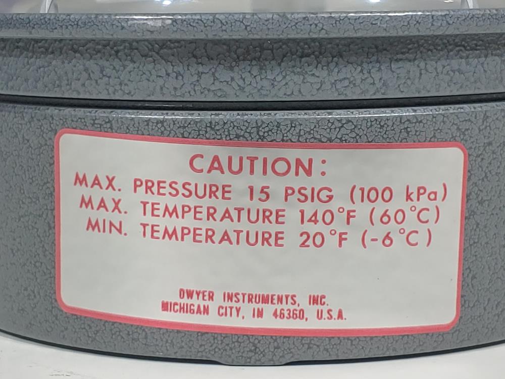 Dwyer Model 2001 Magnehelic Pressure Gage 0-1.0" of Water **Lot of 2***