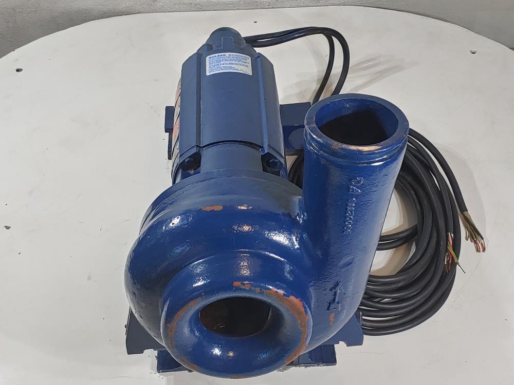 Sulzer Submersible Pump CAT: 58-QDN-47015-5503L w/Reliance Electric Motor