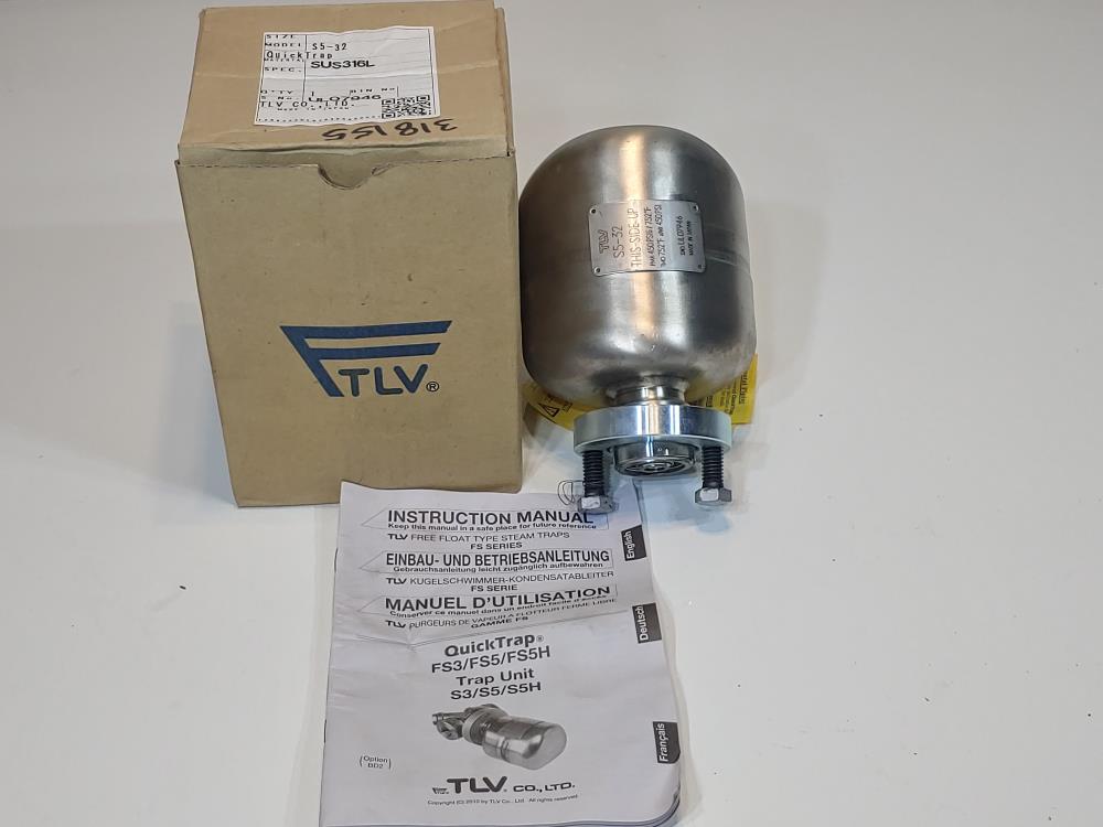 TLV S5-32 Quick Trap Free Float Steam Trap