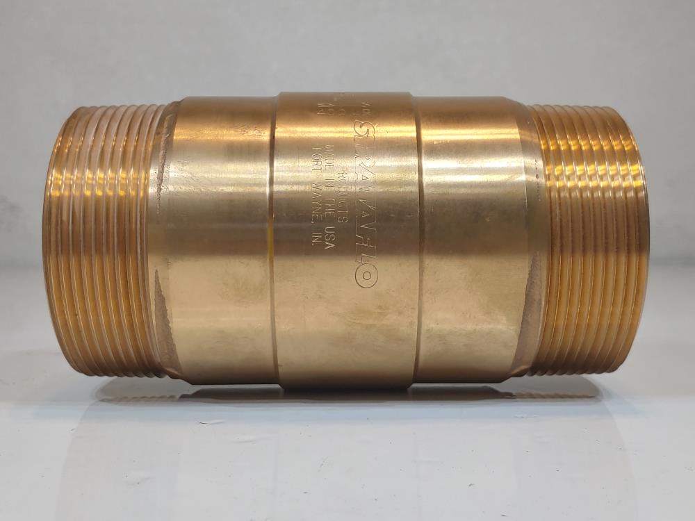 Strataflo 3"  MNPT Bronze Check Valve No. 300 w/ Rubber Poppet