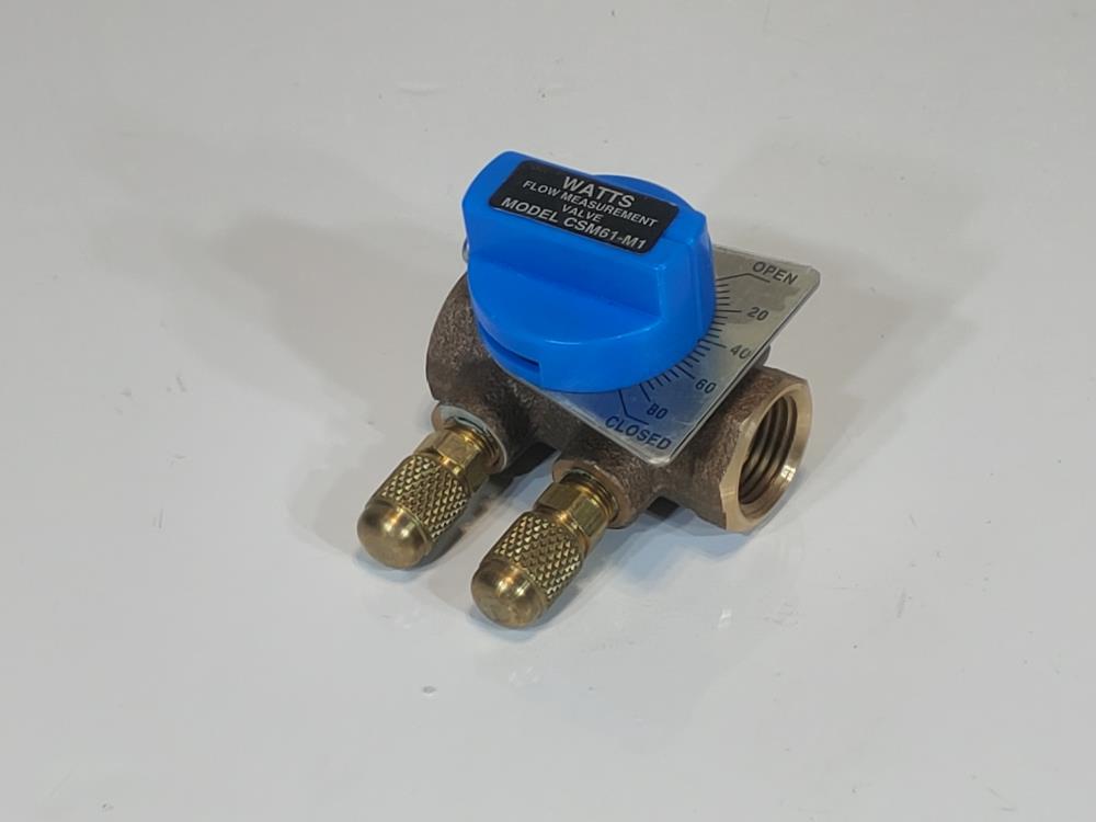 Watts 1/2" Flow Measurement Balancing Valve Model CSM-61-M1